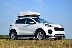 Защита переднего бампера двойная с зубьями 63/63 мм (НПС) KIA Sportage 2016-